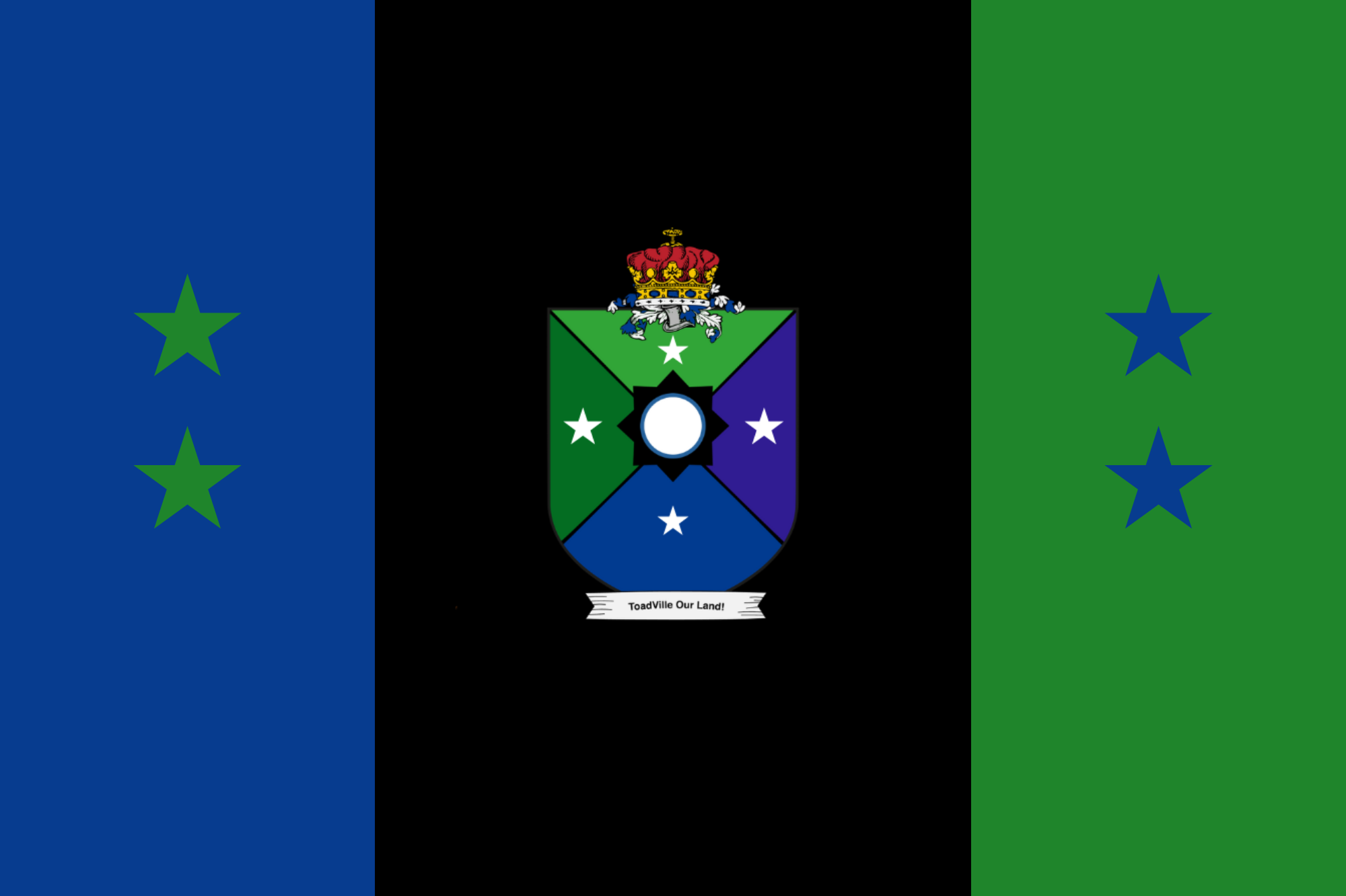 Flag of ToadVille Bay D.F.